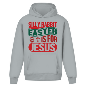 Oversize Hoodie Ohne Kordel silly rabbit easter is for jesus