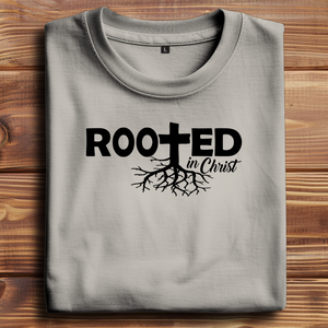 Oversize T-Shirt rooted in christ