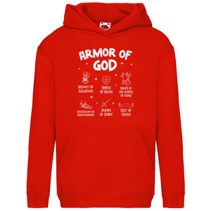Kinder Hoodie armor of god