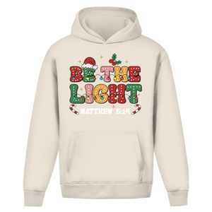 Oversize Hoodie Ohne Kordel be the light matthew 5:14