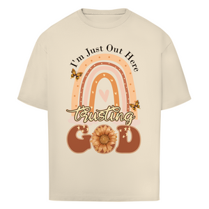 Oversize T-Shirt trusting god