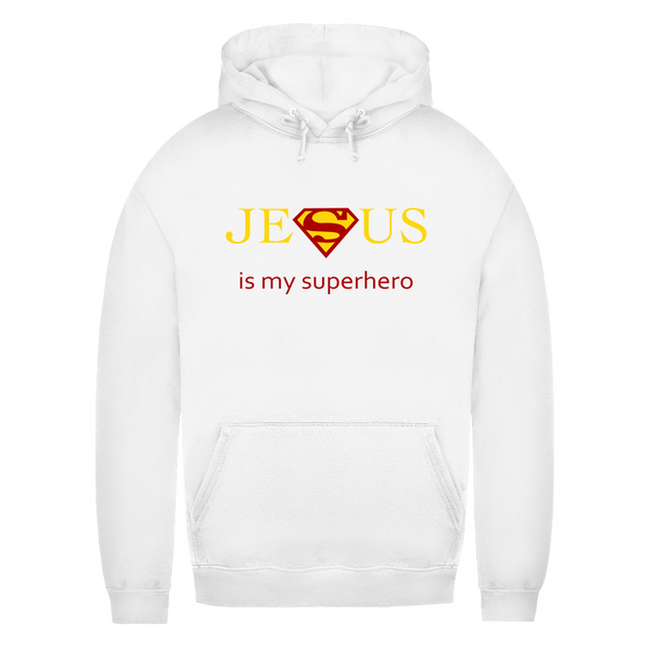 Damen Hoodie jesus is my superhero