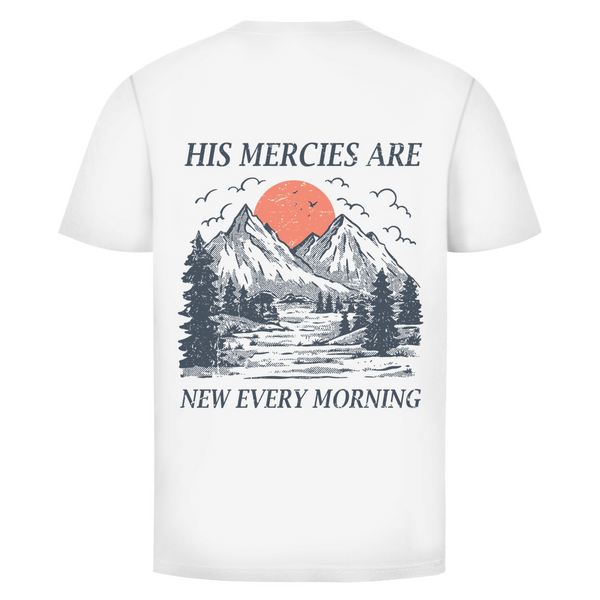 Herren T-Shirt his marcies are new every morning