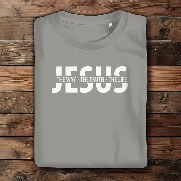 Damen Bio T-Shirt jesus the way the truth the life