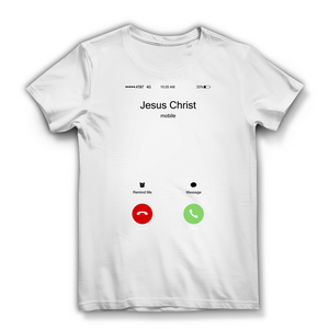 Damen Bio T-Shirt jesus christ is calling