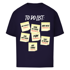 Oversize T-Shirt to do list