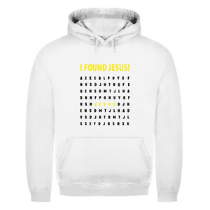 Herren Hoodie i found jesus