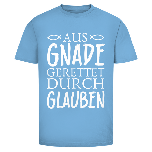 Herren T-Shirt aus gnade gerettet