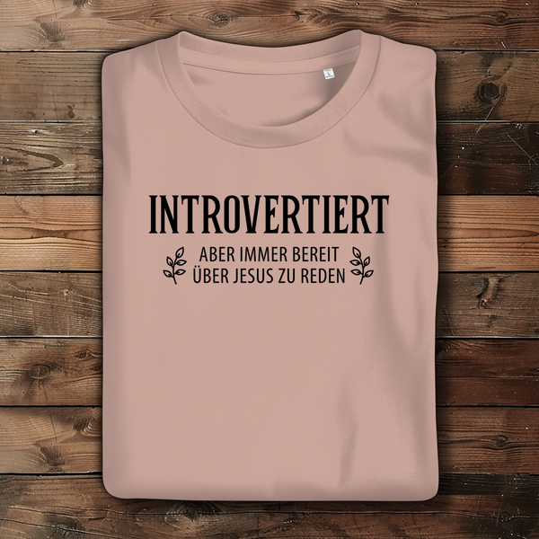 Damen Bio T-Shirt introvertiert