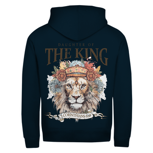 Zipper Hoodie daughter of the king 2 corinthians 6:18