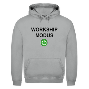 Herren Hoodie workship modus