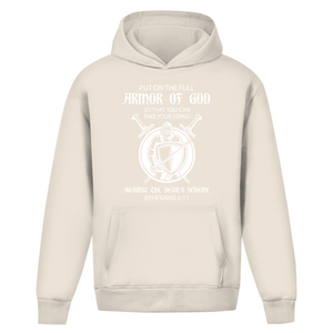 Oversize Hoodie Ohne Kordel armor of god