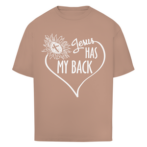 Oversize T-Shirt jesus has my back