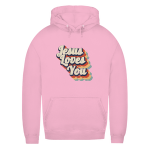 Damen Hoodie jesus loves you