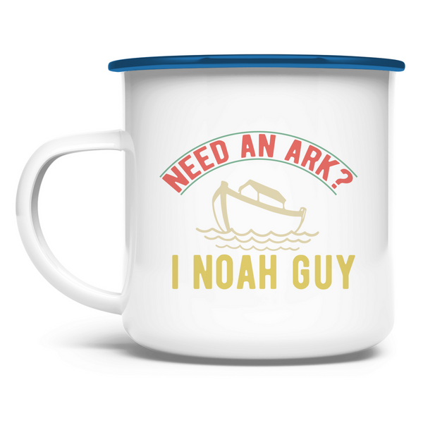 Emaille Tasse need an ark i noah guy