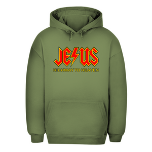 Unisex Oversize Hoodie jesus highway to heaven