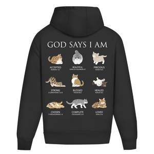Oversize Hoodie Ohne Kordel god says i am accepted romans 15:7