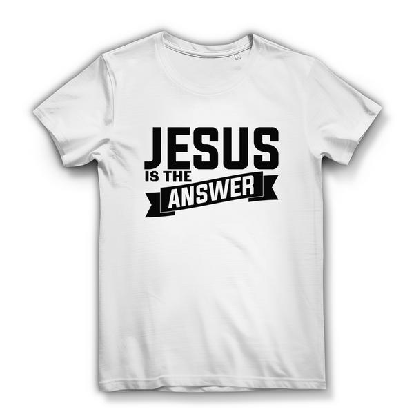 Damen Bio T-Shirt jesus is the answer