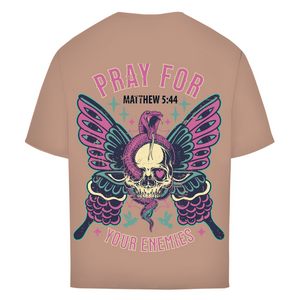 Oversize T-Shirt pray for your enemies matthew 5:44