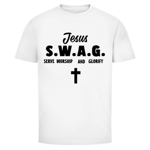 Herren T-Shirt jesus swag