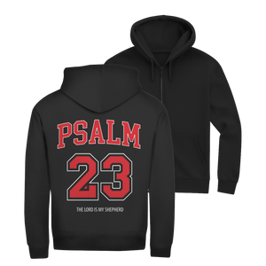 Herren Zipper Hoodie psalm 23