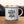 Emaille Tasse meine kraft liegt in jesus