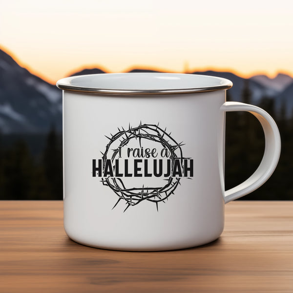 Emaille Tasse i raise a hallelujah