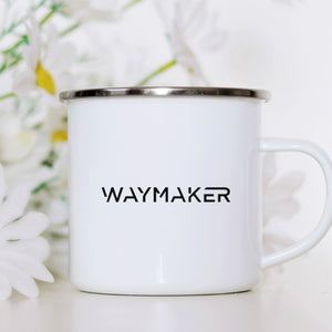 Emaille Tasse waymaker