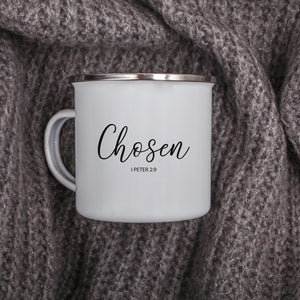 Emaille Tasse chosen 1 peter 2:9