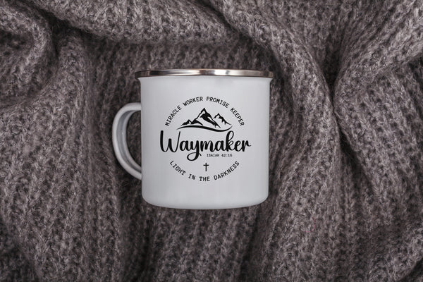 Emaille Tasse waymaker isaiah 42:16