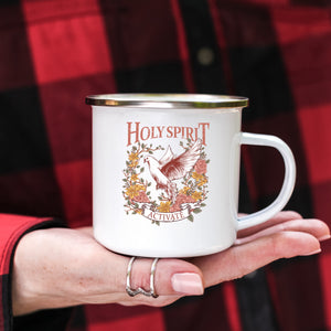 Emaille Tasse holy spirit activate taube