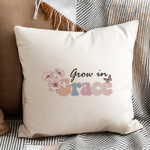 Kopfkissen zweifarbig grow in grace