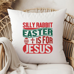 Kopfkissen zweifarbig silly rabbit ostern osterhase
