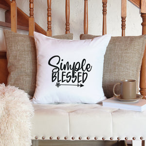 Kopfkissen zweifarbig simple blessed