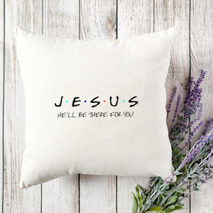 Kopfkissen zweifarbig jesus he'll be there for you