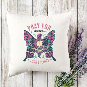 Kopfkissen zweifarbig pray for your enemies