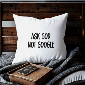 Kopfkissen zweifarbig ask god