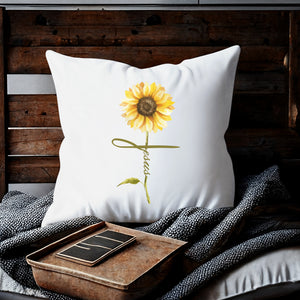 Kopfkissen zweifarbig jesus sonnenblume