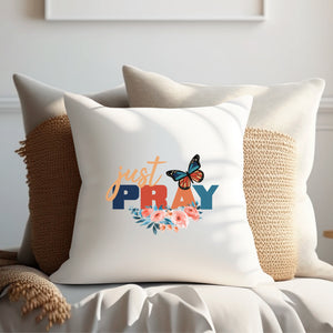 Kopfkissen zweifarbig just pray