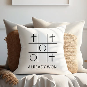 Kopfkissen zweifarbig already won