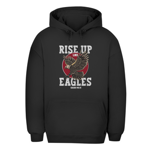 Unisex Oversize Hoodie rise up like eagles isaiah 40:31