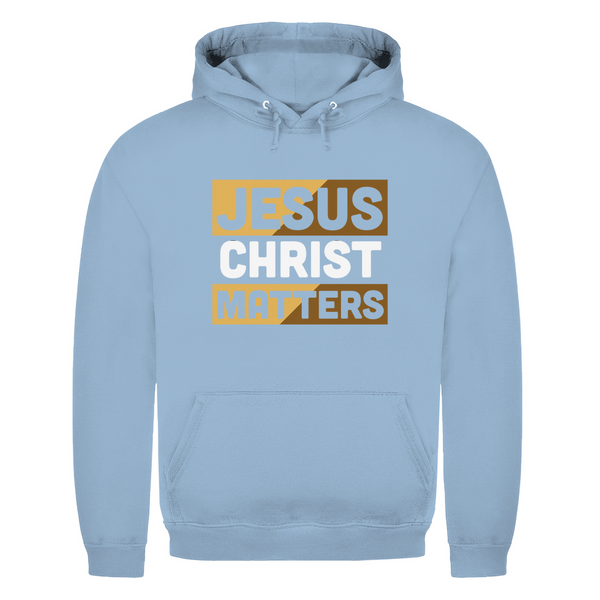 Herren Hoodie jesus christ matters