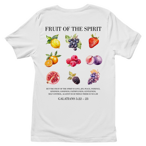Damen T-Shirt fruit of the spirit galatians 5:22-23