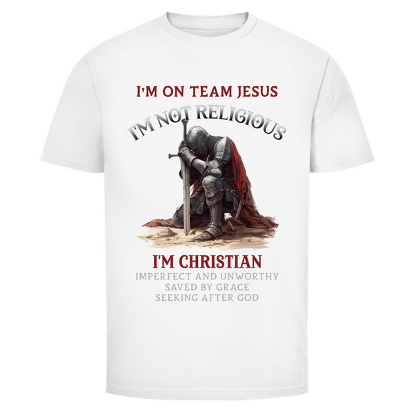 Herren T-Shirt i am christian