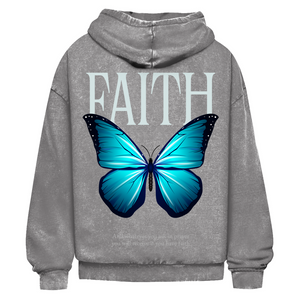 Oversize Washed Hoodie if you have faith