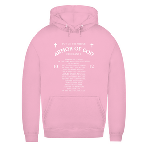 Damen Hoodie armor of god ephesians 6