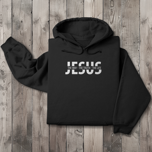 Herren Hoodie jesus the way the truth the life