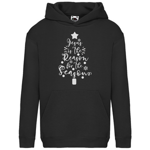 Kinder Hoodie jesus is the reason tannenbaum