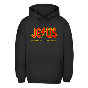 Unisex Oversize Hoodie jesus highway to heaven