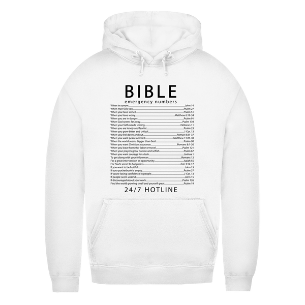 Damen Hoodie bible